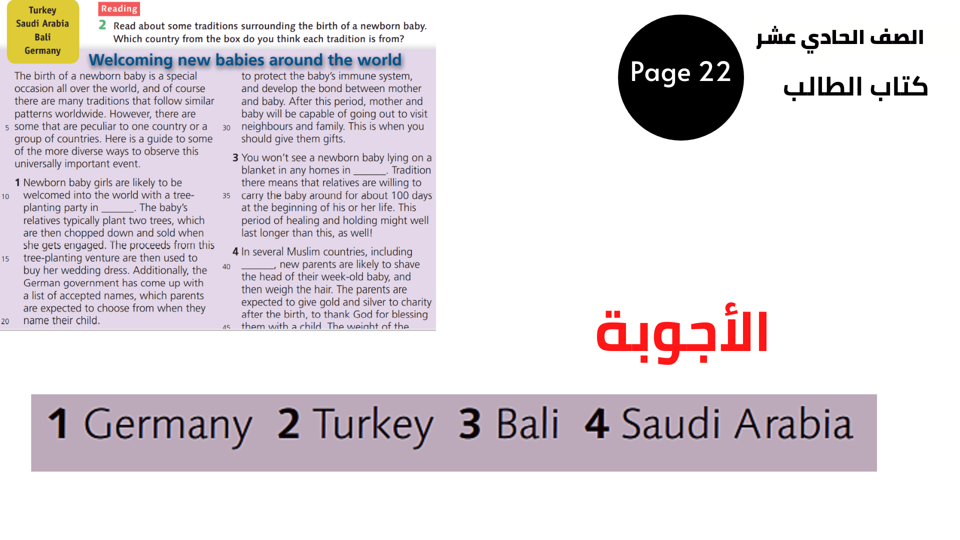 الصفحة 22 ، التمرين 2