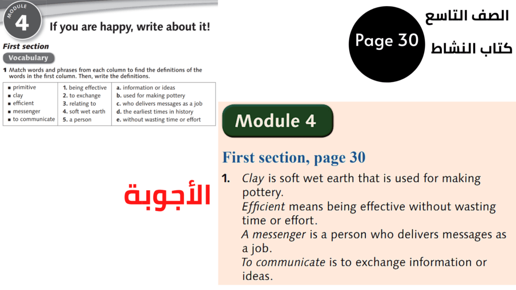 كتاب النشاط Activity Book