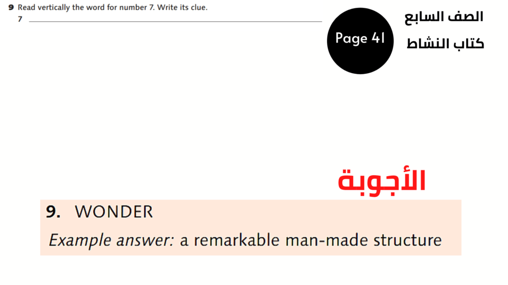 السابع المنهاج الأردني الوحدة الرابعة