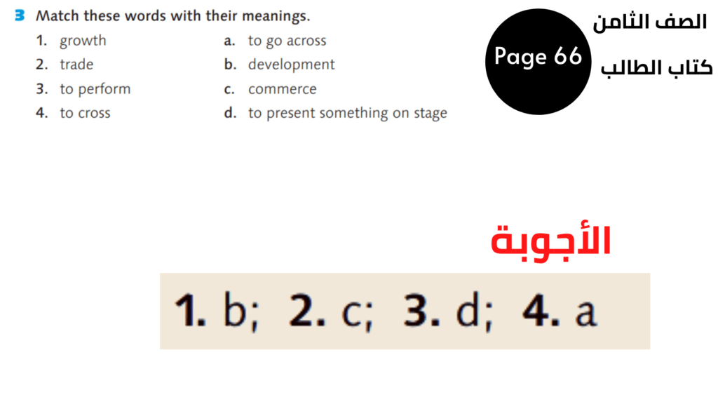 صفحة Page 66
 تمرين Exercise 3