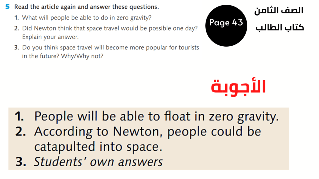 الثامن المنهاج الأردني الوحدة الرابعة