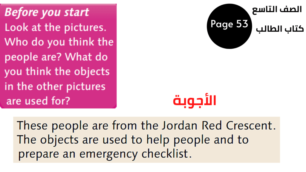 التاسع المنهاج الأردني الوحدة الخامسة