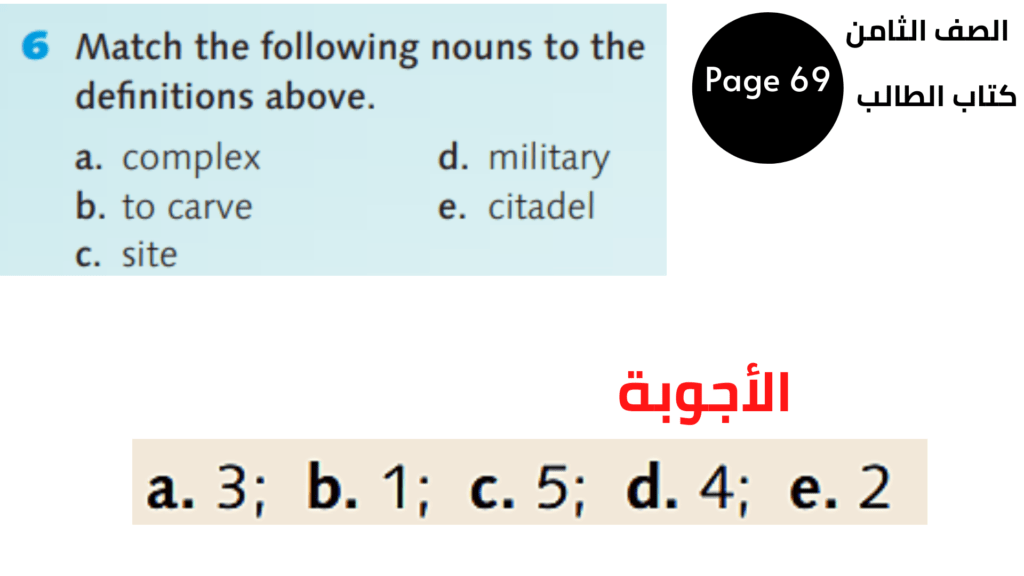  صفحة Page 69
 تمرين Exercise 6