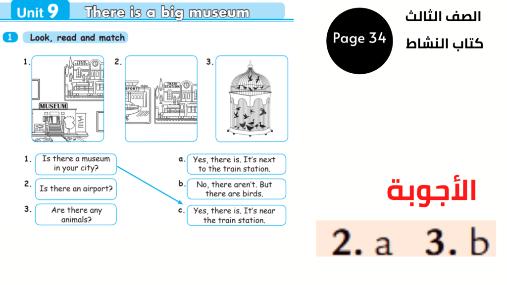 الثالث المنهاج الأردني اللغة الانكليزية الوحدة التاسعة